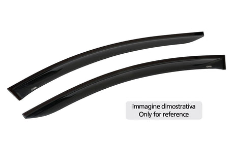 Lampa Air-Plus deflettori aria adesivi anteriori Dacia Logan MCV 5p 10/13>09/21 02604