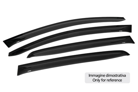 Lampa Air-Plus, deflettori aria adesivi ant+post Dacia Logan MCV 5p 10/13>09/21 02704