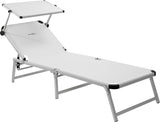 Brunner Marbella Sonnenliege Weiß