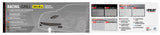 Pilot Racing Grill - Rombo fine 2x4 mm - 120x20 cm - Nero anodizzato