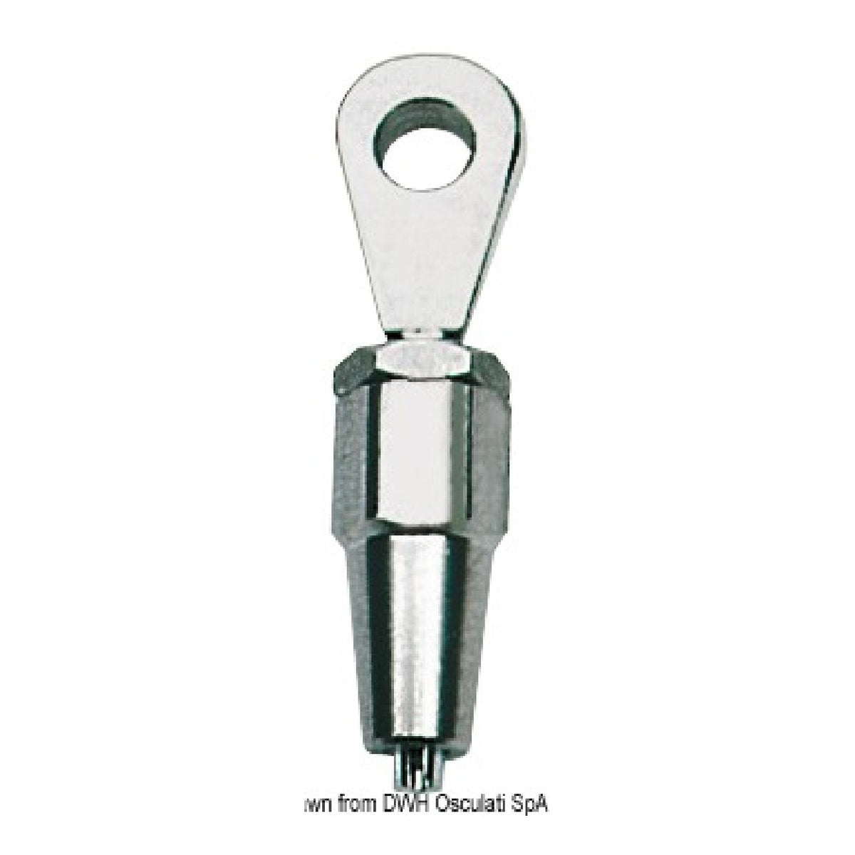 Terminale inox occhio 05.660.10