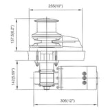 Trem Salpa ancora Aisi 316