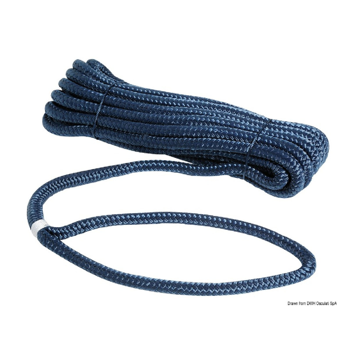 Osculati Seil mit Öse für blaue Fender 06.444.41