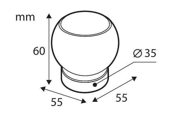 Lampa New Gear, copripomello in silicone - G1 06051