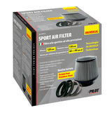 Pilot Filtro aria conico, acciaio inox