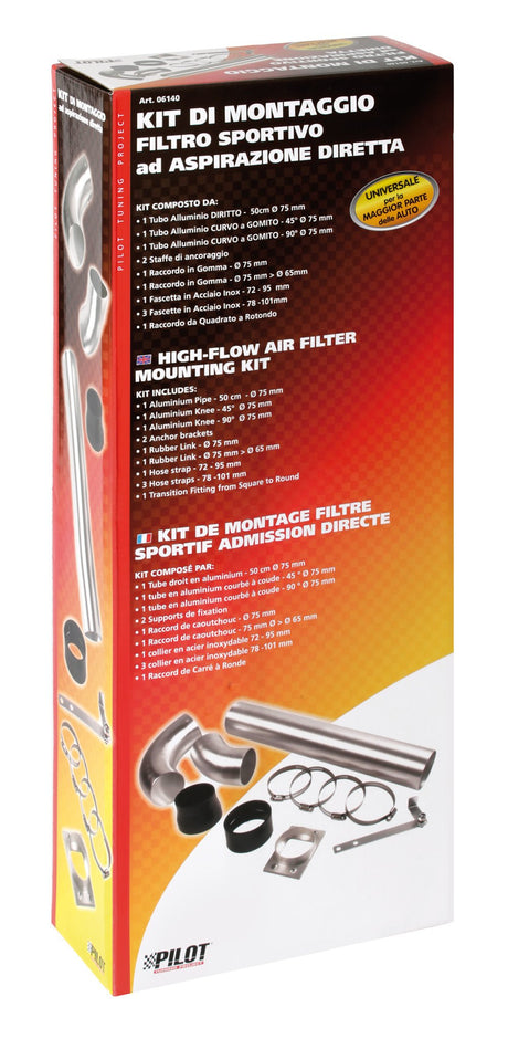 Pilot Kit di montaggio filtro sportivo ad aspirazione diretta