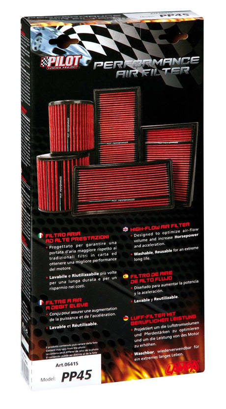 Pilot Filtro aria Pilot Performance PP45