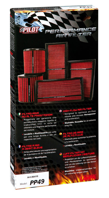 Pilot Filtro aria Pilot Performance PP49