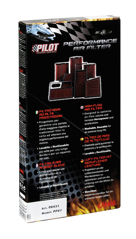 Pilot Filtro aria Pilot Performance PP61