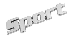 Pilot Emblema 3D cromato - Sport