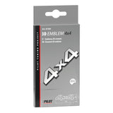 Pilot Emblema 3D cromato - 4x4