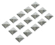 Pilot Decor-Studs, borchie cromate 15 pz - 10x10 mm