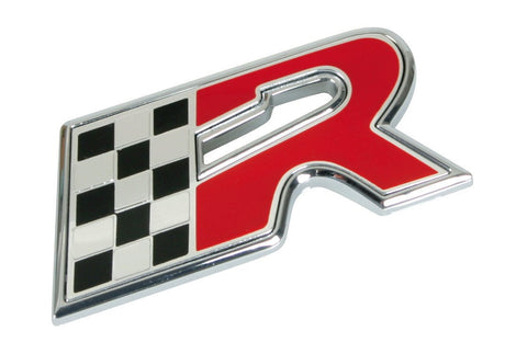 Pilot Emblema 3D cromato bicolore - R-Flag