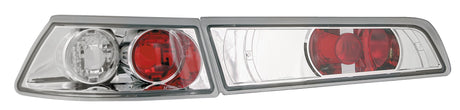 Pilot Coppia fanali posteriori - compatibile per Alfa Romeo 145 (7/94-1/01) - Cromo