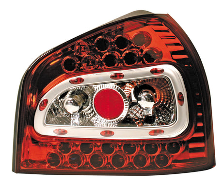 Pilot Coppia fanali posteriori LED - compatibile per Audi A3 (9/96-4/03) - Rosso