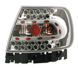 Pilot Coppia fanali posteriori LED - compatibile per Audi A4 (1/95-11/00) - Cromo