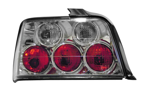 Pilot Coppia fanali posteriori - compatibile per Bmw E36 (9/90-3/98) - Cromo