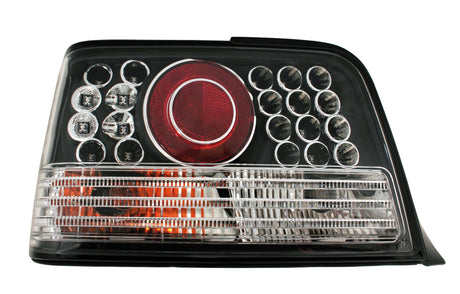 Pilot Coppia fanali posteriori LED - compatibile per Bmw E36 (9/90-3/98) - Nero