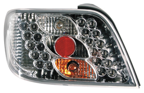 Pilot Coppia fanali posteriori LED - compatibile per Citron Xsara (4/97-12/05) - Cromo