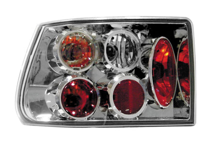 Pilot Coppia fanali posteriori - compatibile per Opel Astra F (9/91-9/98) - Cromo