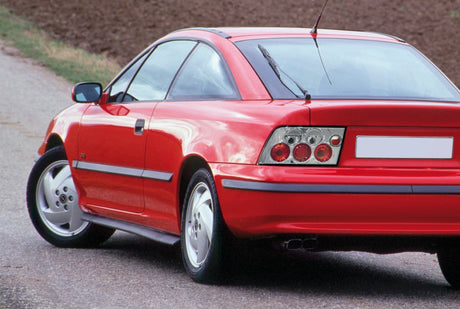 Pilot Coppia fanali posteriori - compatibile per Opel Calibra (6/90-9/97) - Cromo