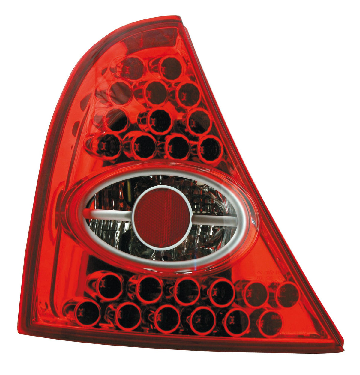 Pilot Coppia fanali posteriori LED - compatibile per Renault Clio (4/98>) - Rosso