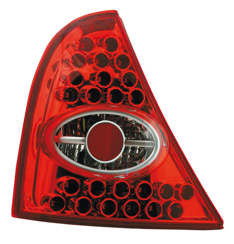 Pilot Coppia fanali posteriori LED - compatibile per Renault Clio (4/98>) - Rosso
