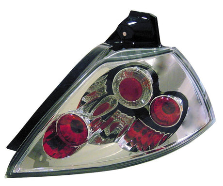 Pilot Coppia fanali posteriori - compatibile per Renault Megane (9/02>) - Cromo