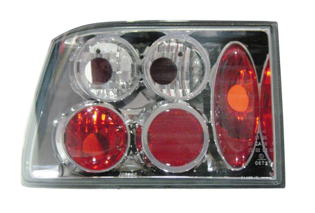 Pilot Coppia fanali posteriori - compatibile per Seat Ibiza (3/97-8/99) - Cromo