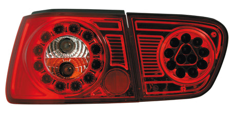 Pilot Coppia fanali posteriori LED - compatibile per Seat Ibiza (8/99-2/02) - Rosso