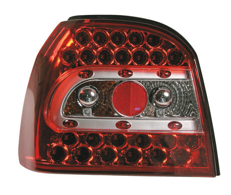 Pilot Coppia fanali posteriori LED - compatibile per VW Golf III (8/91-8/97) - Rosso