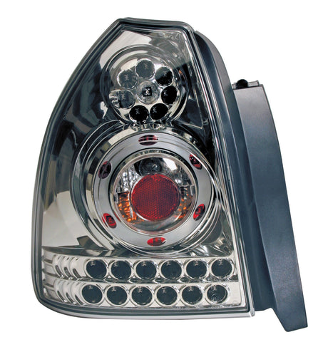 Pilot Coppia fanali posteriori LED - compatibile per Honda Civic (11/95-2/01) - Cromo
