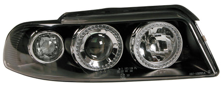 Pilot Coppia fanali anteriori Angel-Eyes - compatibile per Audi A4 (3/99-11/00) - Nero