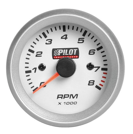 Pilot Contagiri 0-8000 RPM -  2 (52 mm) - Blue-Light - 3/4/6 cilindri