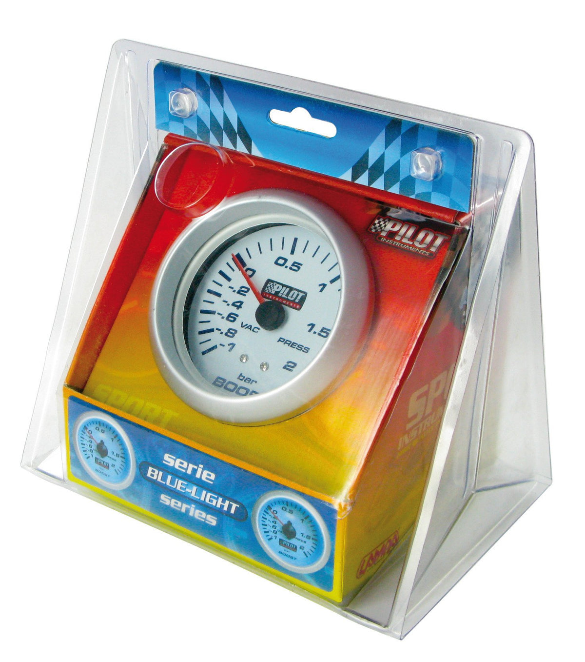 Pilot Pressione Turbo -  3-3/4 (95 mm) - Blue-Light