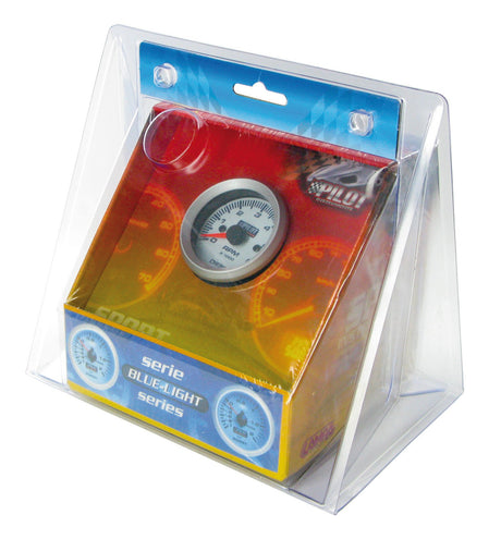 Pilot Contagiri diesel 0-6000 RPM -  2 (52 mm) - Blue-Light - 4/6/8 cilindri