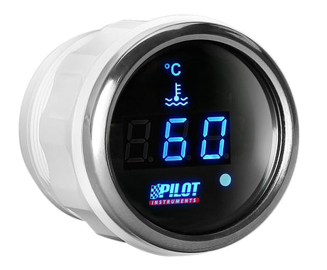 Pilot Black Digital Gauge Series, Temperatura Acqua -  2 (52 mm)