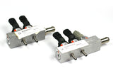 BRC rail iniettore 4 cilindri BOXER (2x2) IN03 incl. sensore pressione, arancione