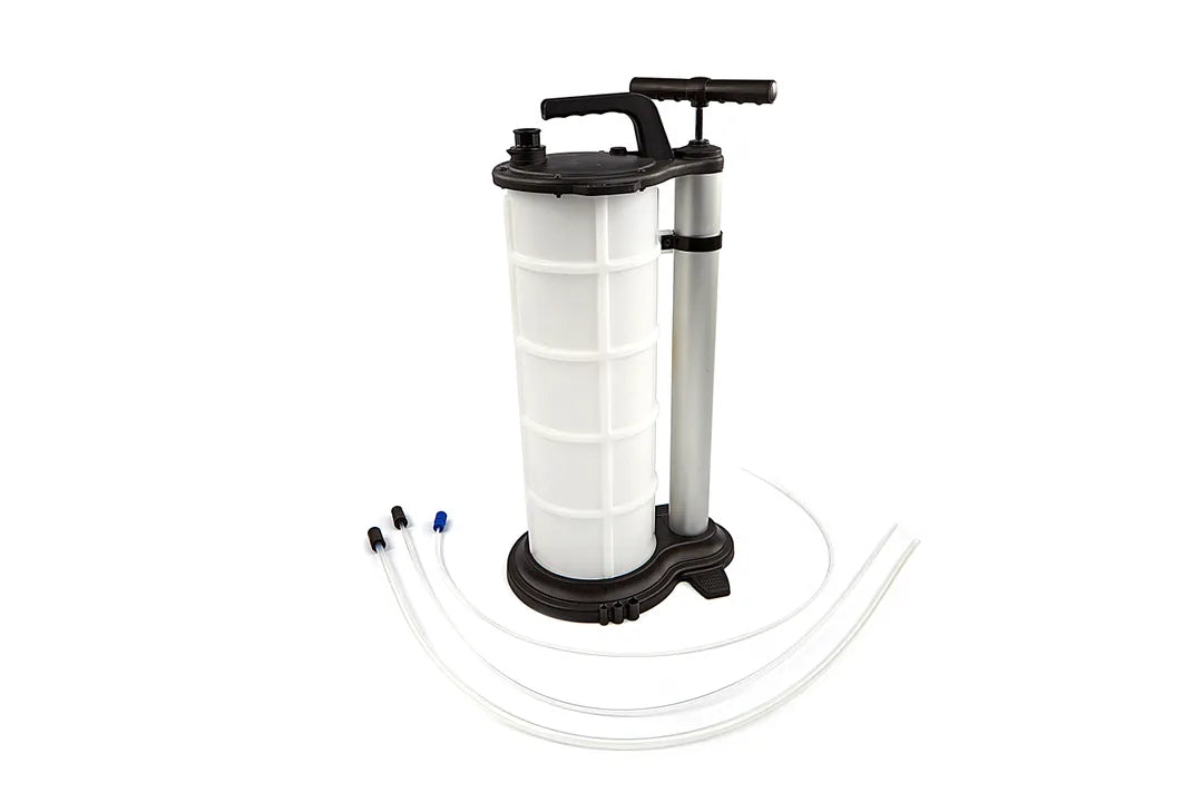 Pompa Manuale per Travaso Liquidi con 3 Tubi