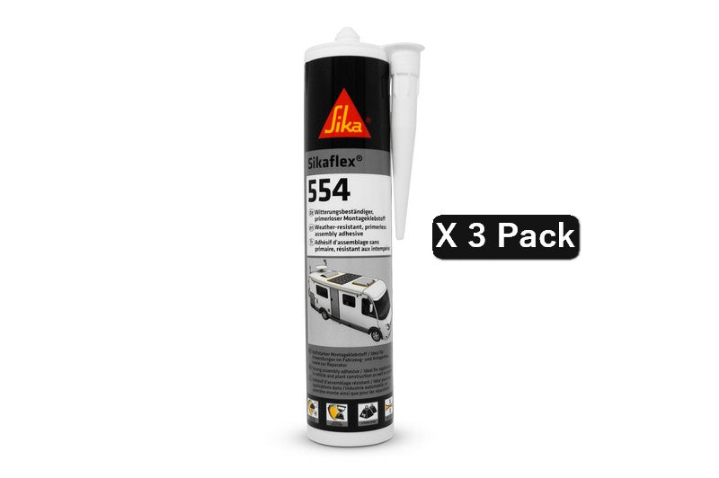 Sikaflex 554 300 ml - blanco PAQUETE DE 3