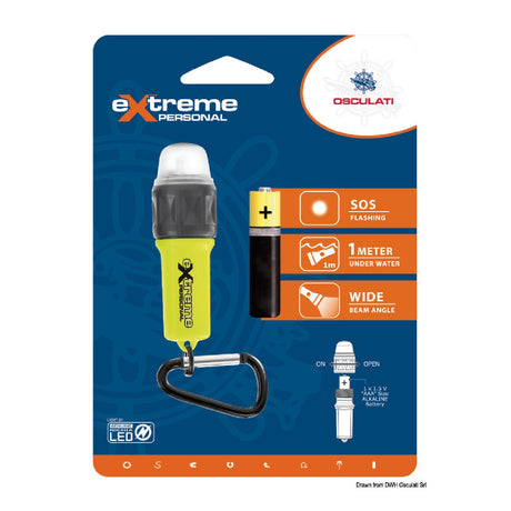Osculati Mini torcia a LED Extreme Personal for emergency 12.170.08 - AmerigoStore