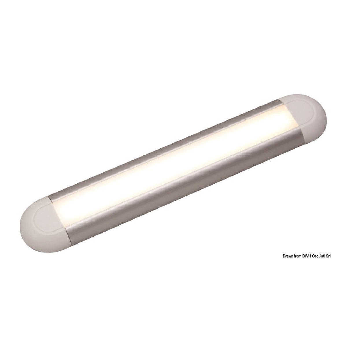 Osculati Plafoniera di servizio a LED 12/24 V touch switch 13.199.08 - AmerigoStore