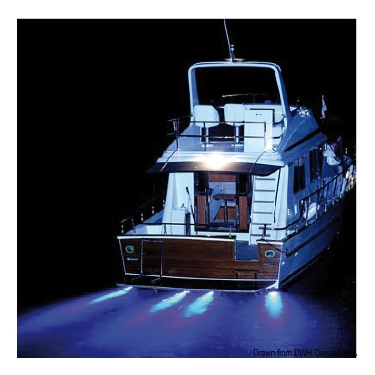 Osculati Luce subacquea LED per plancette/specchio di poppa/carena