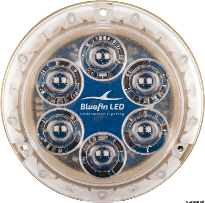 Bluefin LED PIRANHA P12 LED de dos colores blanco y azul