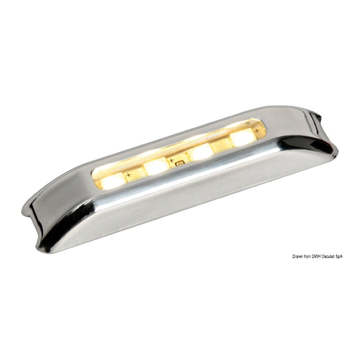Osculati Luci di cortesia bianca 13.428.11 - AmerigoStore