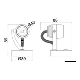 Osculati LED-Strahler 13.439.52 13.439.52