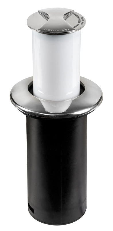 Osculati Luce da tavolo Aurora Compact ghiera tonda SS 13.448.16