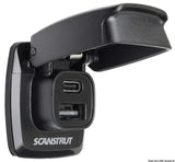 Scanstrut SCANSTRUT Flip Pro wasserdichte USB-A- und USB-C-Buchse