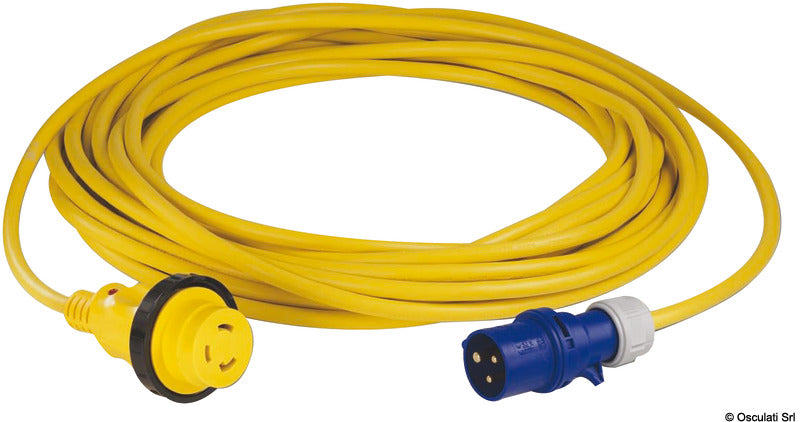 Cable Marinco 16A 230V 15m con enchufe europeo