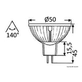 Osculati Lampadina LED a faretto 14.258.56